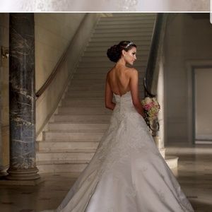 Elegant Wedding Dress- David Tutera Bridal Gown